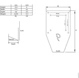 Gladiator Joe Samsung Monitor VESA Adapter Bracket - GJ0A0090-R0